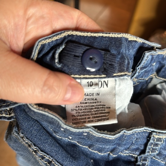 Hudson Jeans Dark Blue Distressed Skinny Jeans Size 10 - Picture 12 of 14